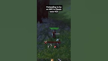 Pretending to be an NPC in Classic wow part 23 1/2 (Meven Korgal) Knowing isn