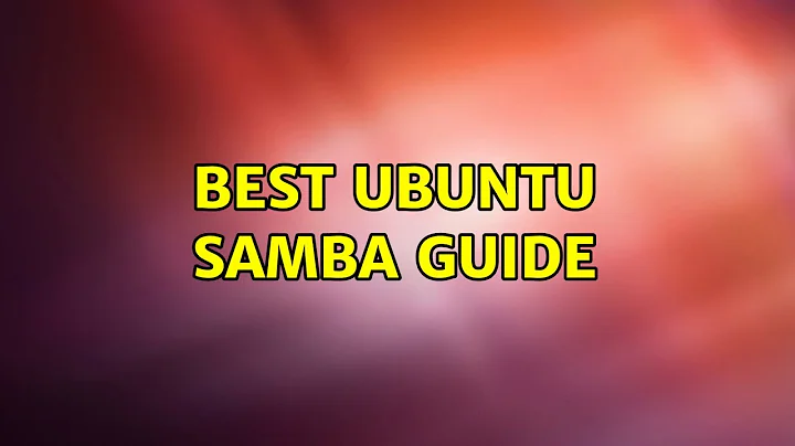 best ubuntu samba guide