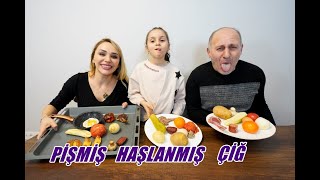 ÇİĞ, HAŞLANMIŞ veya PİŞMİŞ YEMEK YARIŞMASI