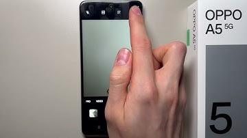 How to Turn On/Off Shutter Delay Camera Timer on OPPO A5 5G