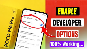 POCO M6 Pro 5G - Enable USB Debugging & Developer Mode | How to Enable Developer Mode on POCO M6 Pro