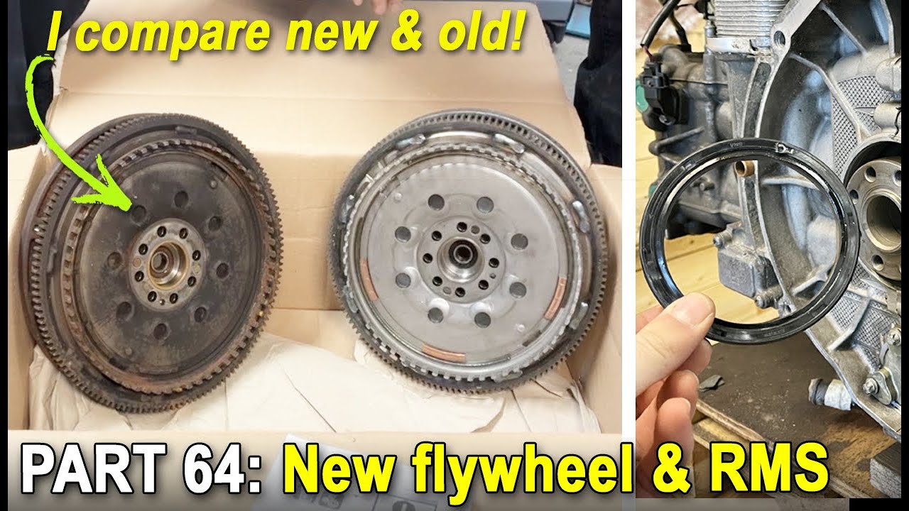 Porsche 911 (996) Restoration - New Flywheel & RMS Step by Step - Part ...