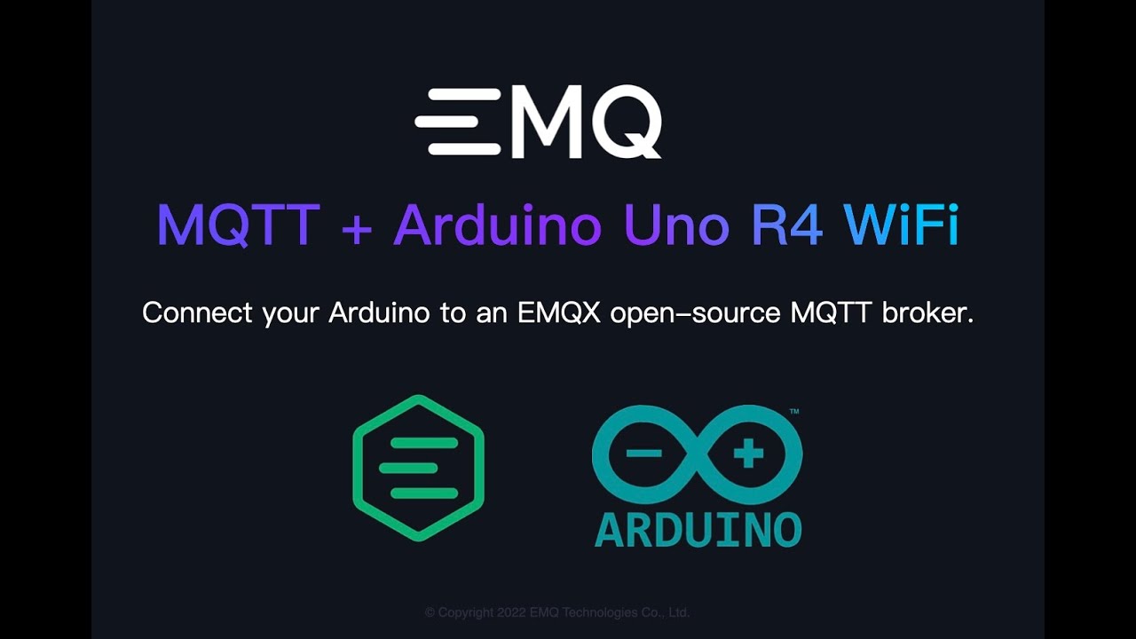 MQTT with the Arduino Uno R4 WiFi and EMQX