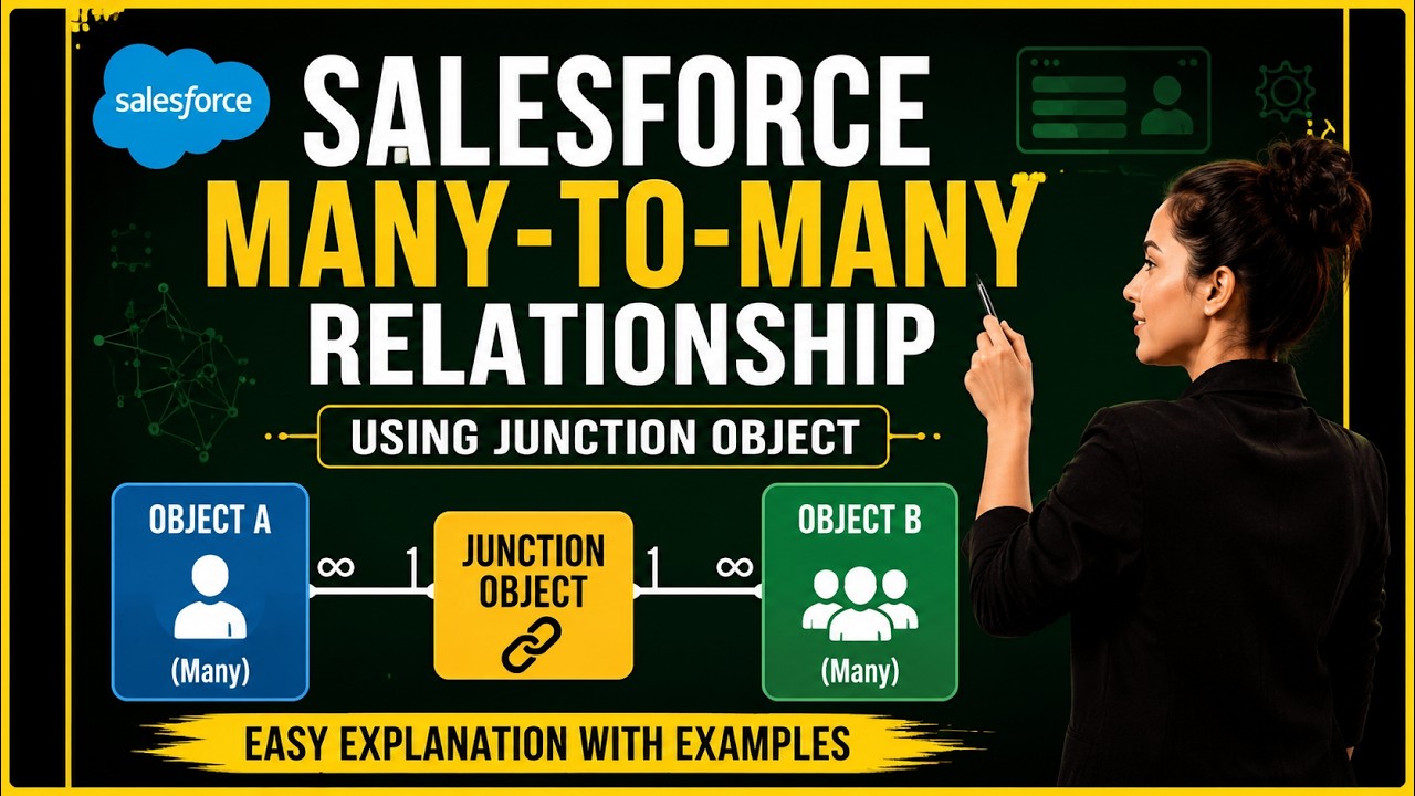 Salesforce Many-to-Many Relationship Tutorial | Junction Object Easy ...