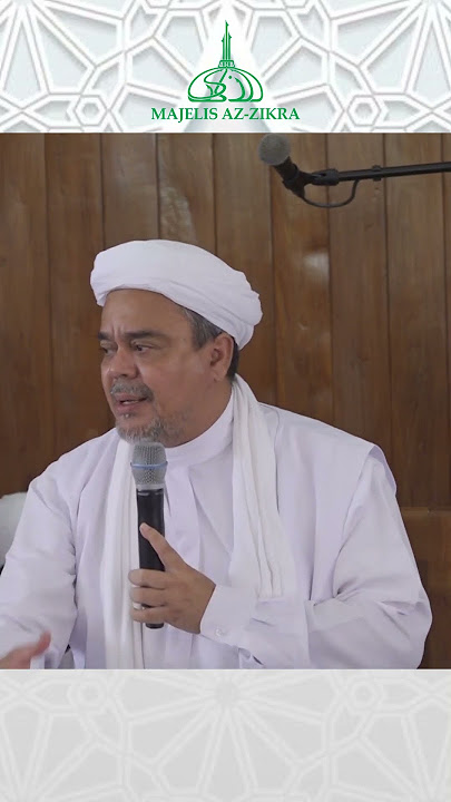 Ceritakan kebaikan orang yang wafat - Habib Rizieq #shorts #arifinilham #azzikra #habibrizieq