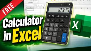 How to Use Calculator in Excel Sheet (Step-by-Step Guide)