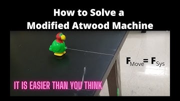 How to Solve the Modified Atwood Machine Problem