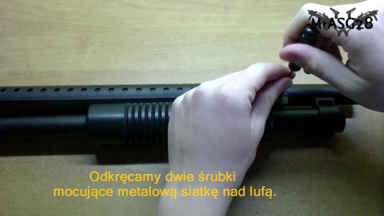 Rozbieranie Shotguna Long 003 / Dissasembly of shotgun ASG