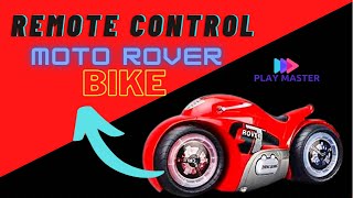 Remote control stunt bike for kids | full unboxing video of moto rover stunt bike with music screenshot 5
