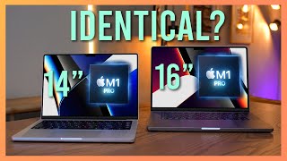 Does the 14 inch MacBook Pro have worse performance, thermals, and battery?