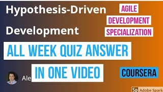 Hypothesis Driven Development all week quiz answer || Hypothesis Driven Development quiz answer