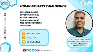 Exploring career opportunities and trend in single processing and semiconductors|Alumni circle Ep-10