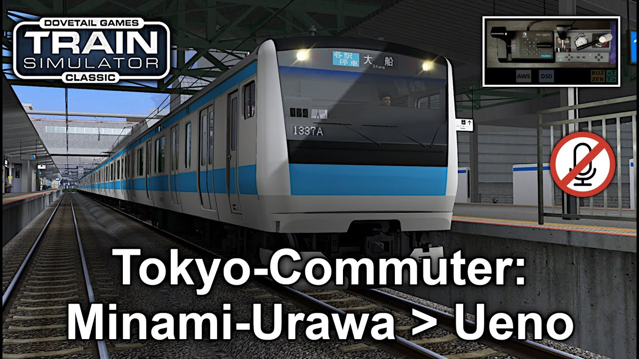Train Simulator Classic | Keihin-Tohoku-Line: Minami-Urawa to Ueno | JR E233-1000