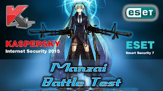 [Battle Antivirus Test] Kaspersky Internet Security 2015 vs ESET Smart Security 7