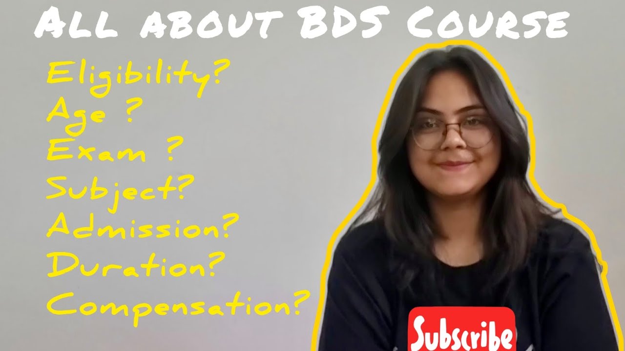 BDS🦷| Bachelor's of Dental Surgery course full details | Eligibility | Admission procedure | Exams