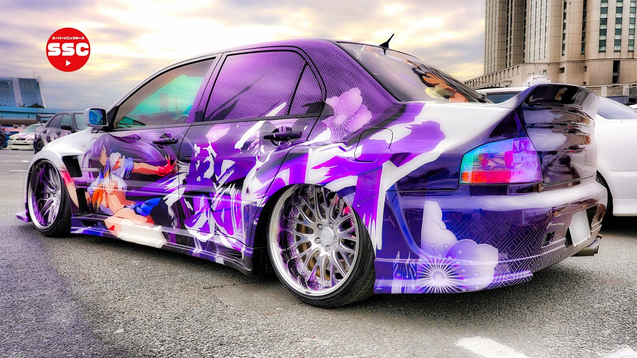 痛車イベント 旧車にレア車にデコトラも痛車になって全員集合 お台場痛車天国22 Returns Youtube