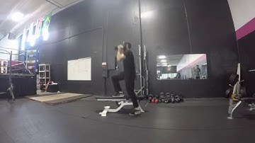 Step Up with Single Arm Press