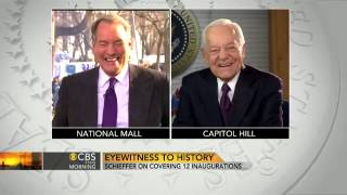 Pelley, Schieffer on inaugural celebrations