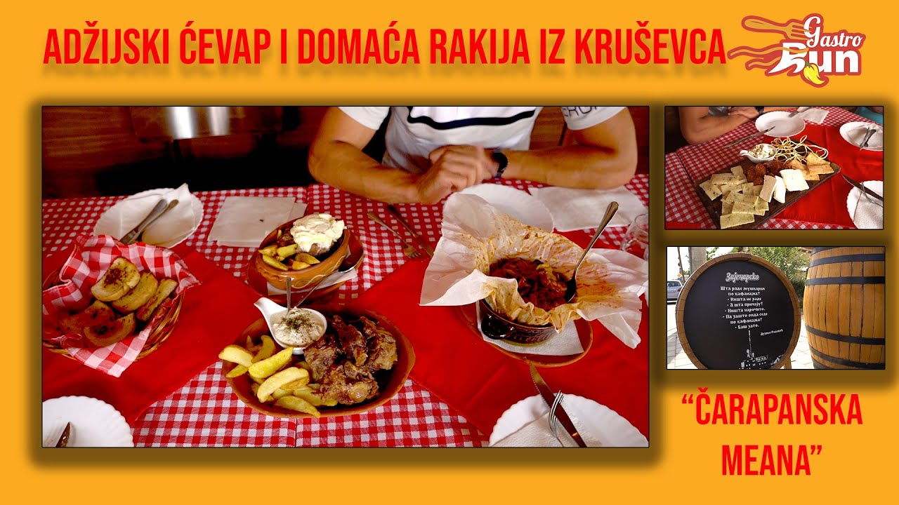 Saznali smo šta je Adžijski ćevap i kako se jedu juneći repovi u Kruševcu | Gastromaratonac