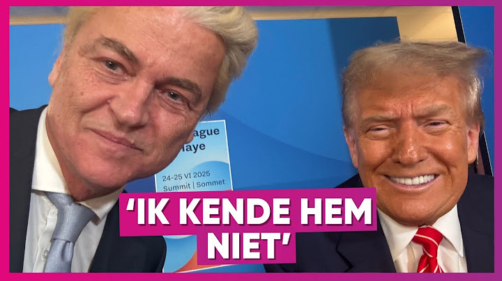 Trump on meeting with Geert Wilders