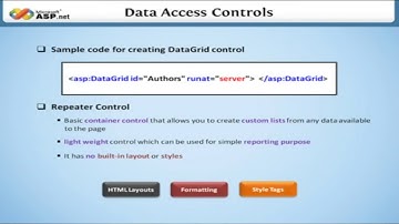 Various Controls in ASP NET Part 2  || Learn ASP.NET in English || Tutorial for Beginners
