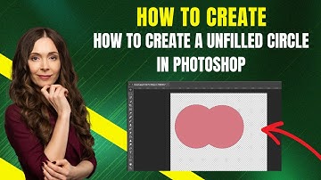 How To Create an Unfilled Circle in Photoshop Like a Pro! 🔵 | Easy Step-by-Step Tutorial
