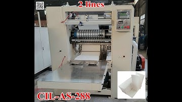 2 rows N & Z fold Hand towel paper converting machine