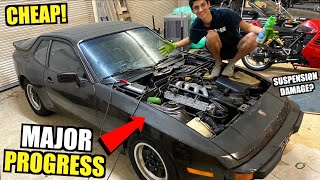 The $0 Porsche 944 Project Finally Begins! Deep Cleaning & Everything Wrong!