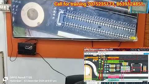 Redmi 12 5G Light Solution tracing fault finding steps by step | mobile repair training #viralshorts