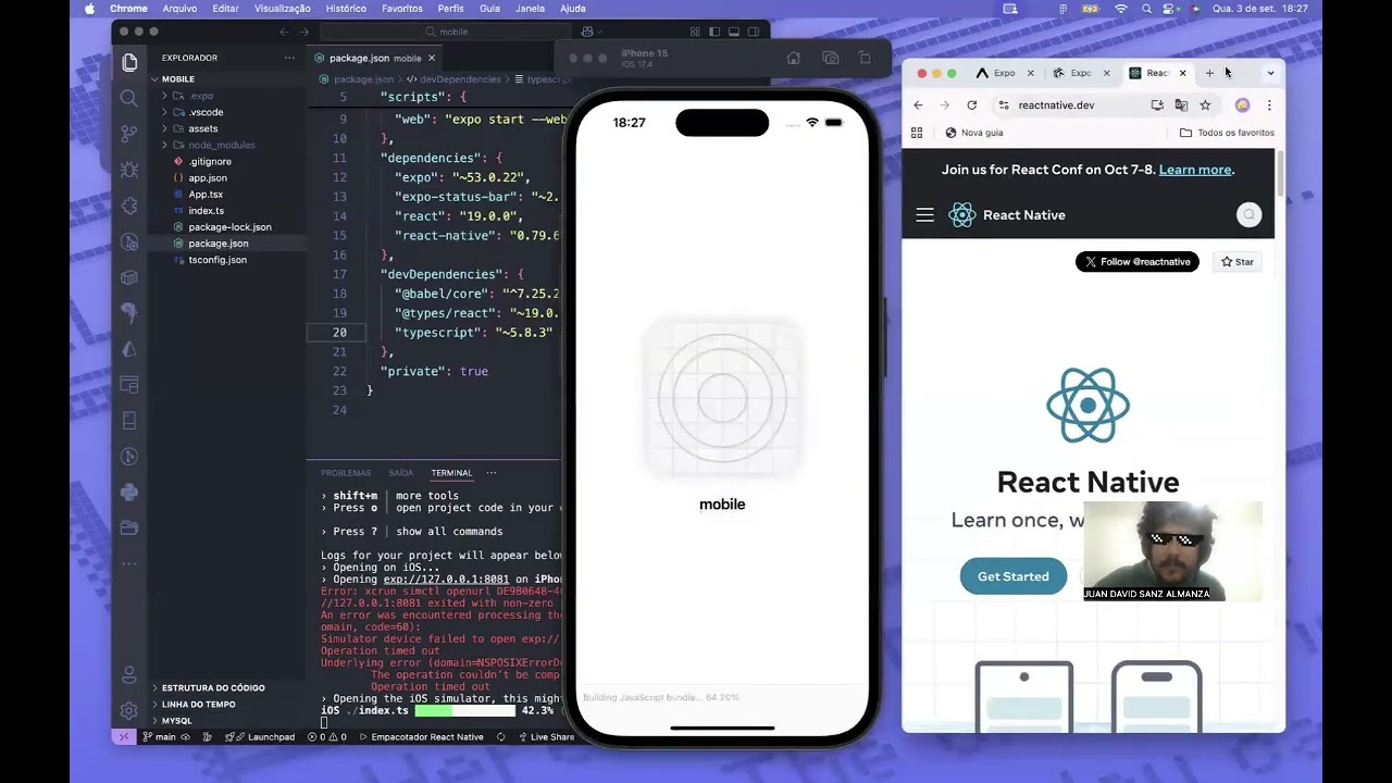 Proyecto creando un App Mobile con React Native & Expo & Figma & VScode & Copilot & Google Fonts