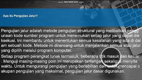 SOFTWARE TESTING (Blackbox dan Whitebox) dalam RPL