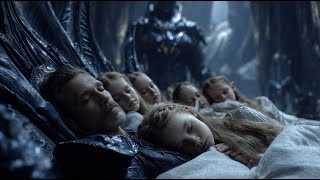 Fierce Alien Queen’s Daughters Vanished—Only to Be Found Curled Up on the Human’s Chest