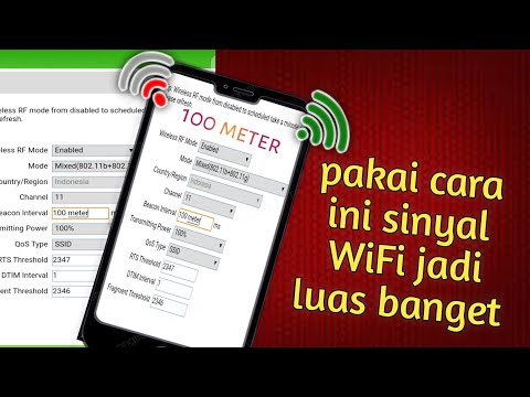 Video: Cara Memperbesar Radius Wifi