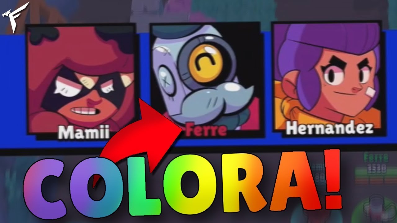 Come Colorare Il Nome Su Brawl Stars Youtube - come colorare il nome brawl stars