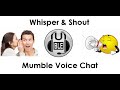 Fungsi Whisper / Shout Di Mumble Voice Chat Client.