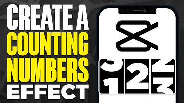 How To Create a Counting Numbers Effect in CapCut (2025)