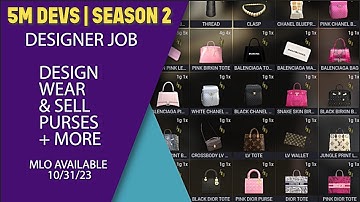 *NEW* Designer Job For ESX/QB - FiveM Custom Props & Animations