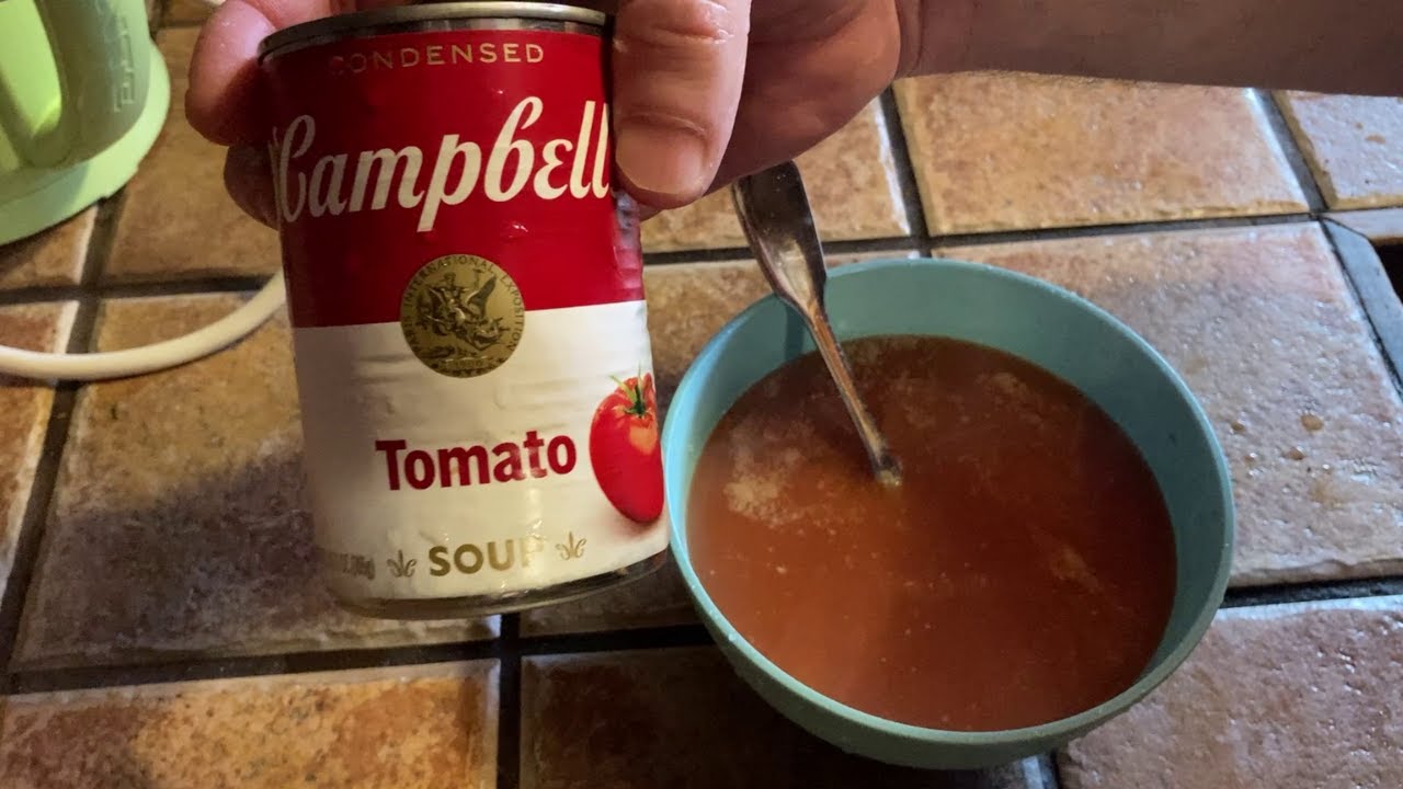 How To Prepare Campbell's Condensed Tomato Soup - YouTube