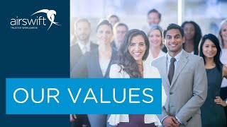 Airswift values at the core of our business