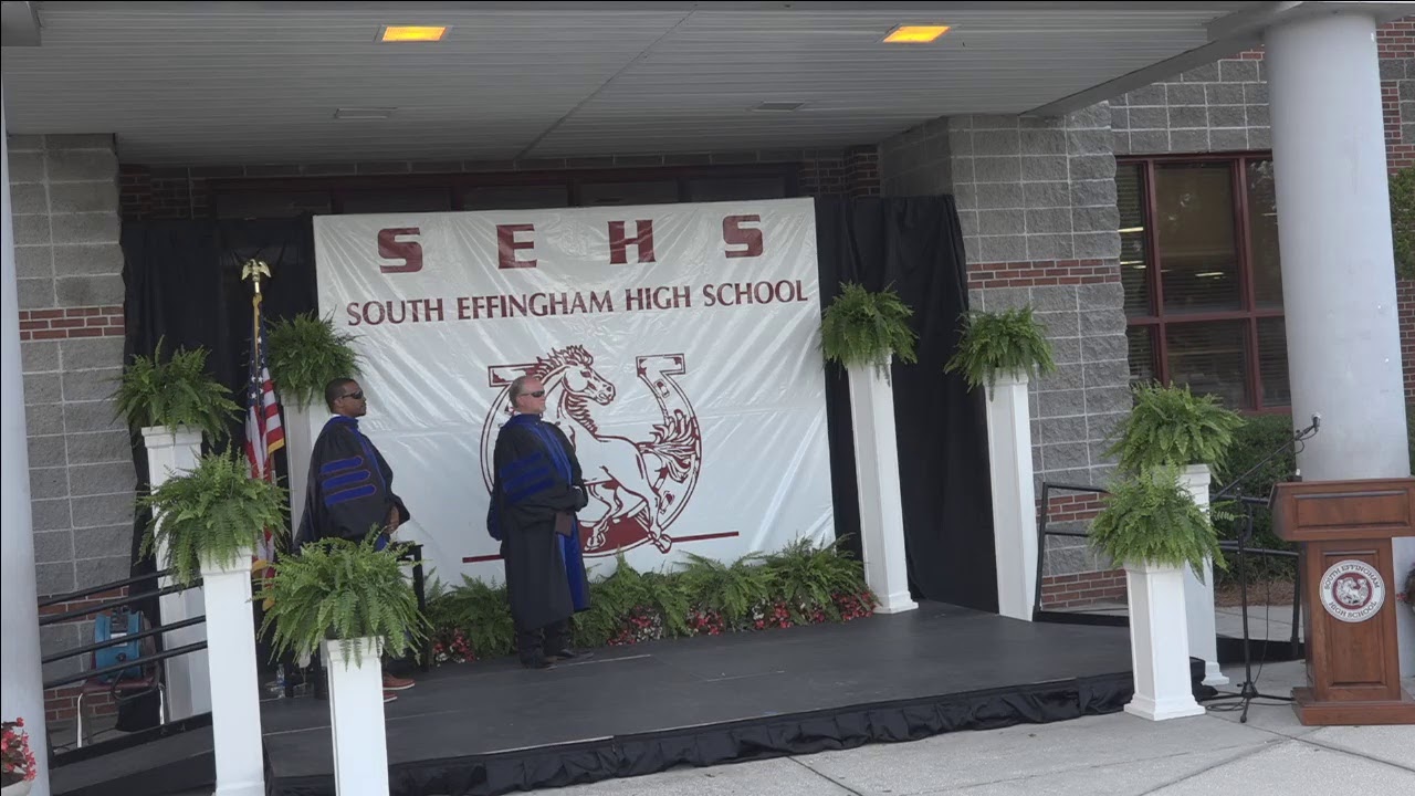 South Effingham High School Graduation pt. 2 YouTube