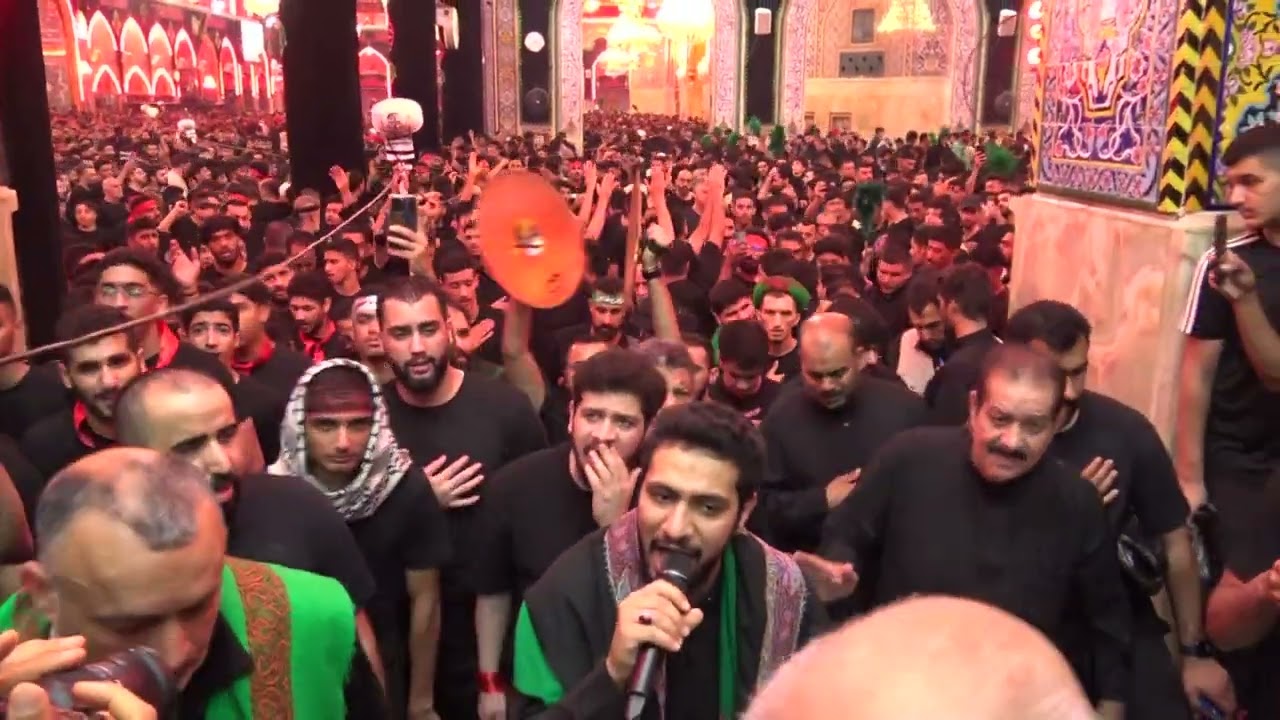 الرادود محمد زهير زنجيل اهالي البحرين  كربلاء المقدسة | ليلة 17 صفر 1446هـ