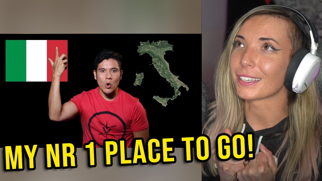 Geography Now! Italy | American Reaction