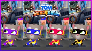 Talking Tom Hero Dash - Discover New Tom Color Tom Hero Fast Mission Open Talking Tom Gameplay