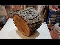 Woodturning - Log to Lamp Shade