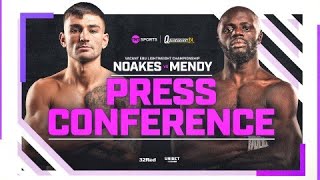 LIVE: Sam Noakes vs Yven Mendy Press Conference | European Lightweight Title Fight