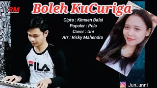 Boleh KuCuriga Versi Orgen Tunggal (Zona Ganjur Kalimantan) - Uni || Risky Mahendra