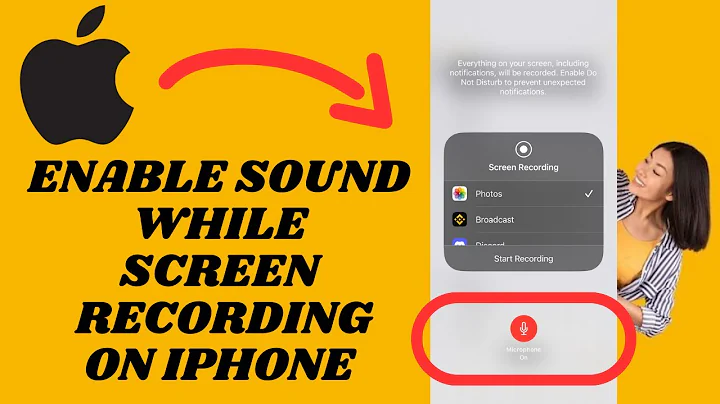 Enable Sound While Screen Recording On iPhone | Add Microphone While screen recording