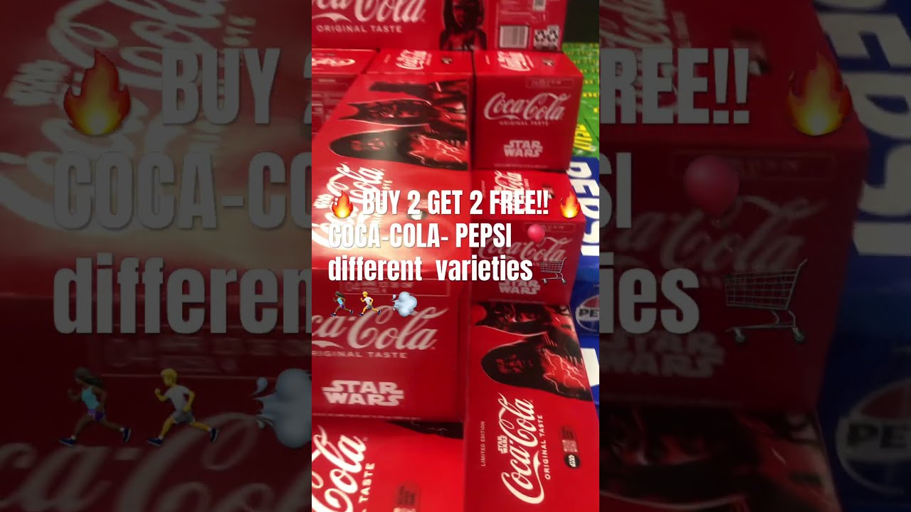  BUY 2 GET FREE COCA COLA PEPSI 7UP Variety KROGERS
