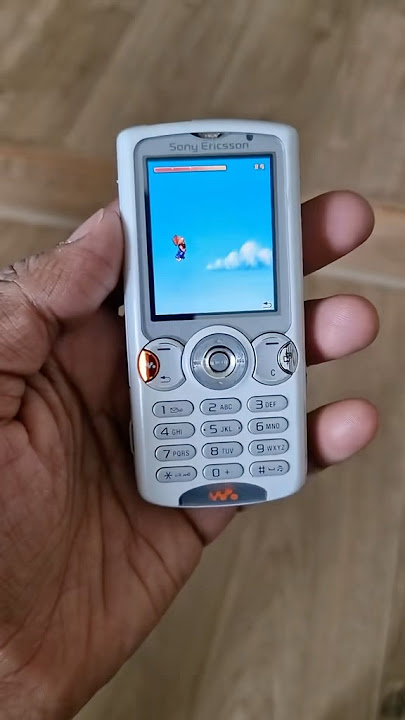 Gaming on the Sony Ericsson w810i in 2025