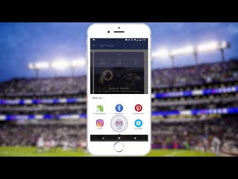 How to Use the New Ravens Digital Ticketing System